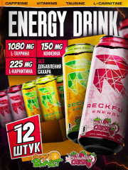 Фото Reckful ® Energy Drink 450ml вкус сочный апельсин