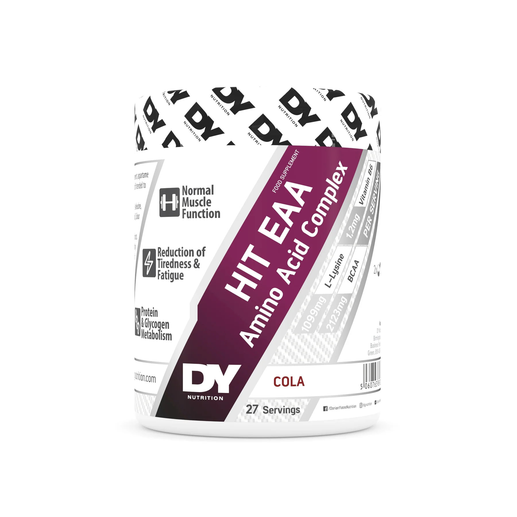 Аминокислоты Dorian Yates Nutrition HIT EAA AMINO 360гр вкус Bubble Gum