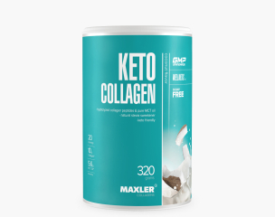 Фото Maxler KETO COLLAGEN 320 гр вкус кокос