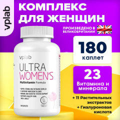 Фото Мультивитамины VPLab Ultra Women's Multivitamin Formula 180 гель.капсул