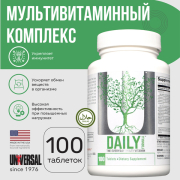 Витаминный комплекс Universal Nutrition Daily Formula, витамины для мужчин, для женщин, 100 таблеток