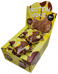 Фото Fit Kit Choco Protein Cookie 50 гр вкус банановый десерт
