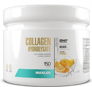 Maxler Collagen Hydrolysate 150 гр вкус апельсин