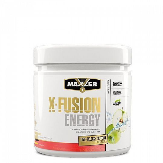 Maxler X-Fusion Energy 330 гр вкус зеленое яблоко